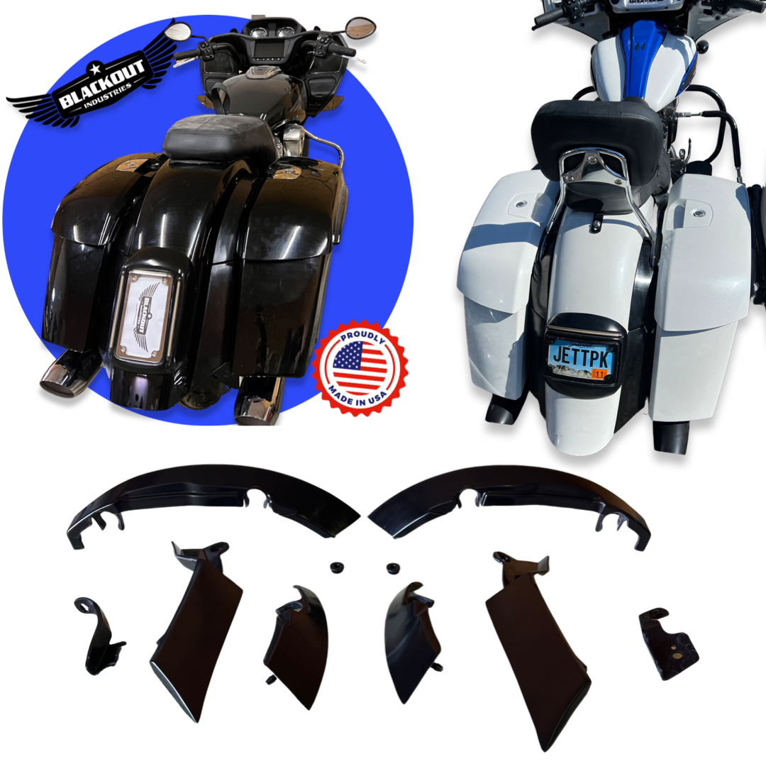 Complete Fender Saddlebag Fillers for Indian Heavyweights