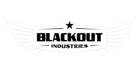 black out logo