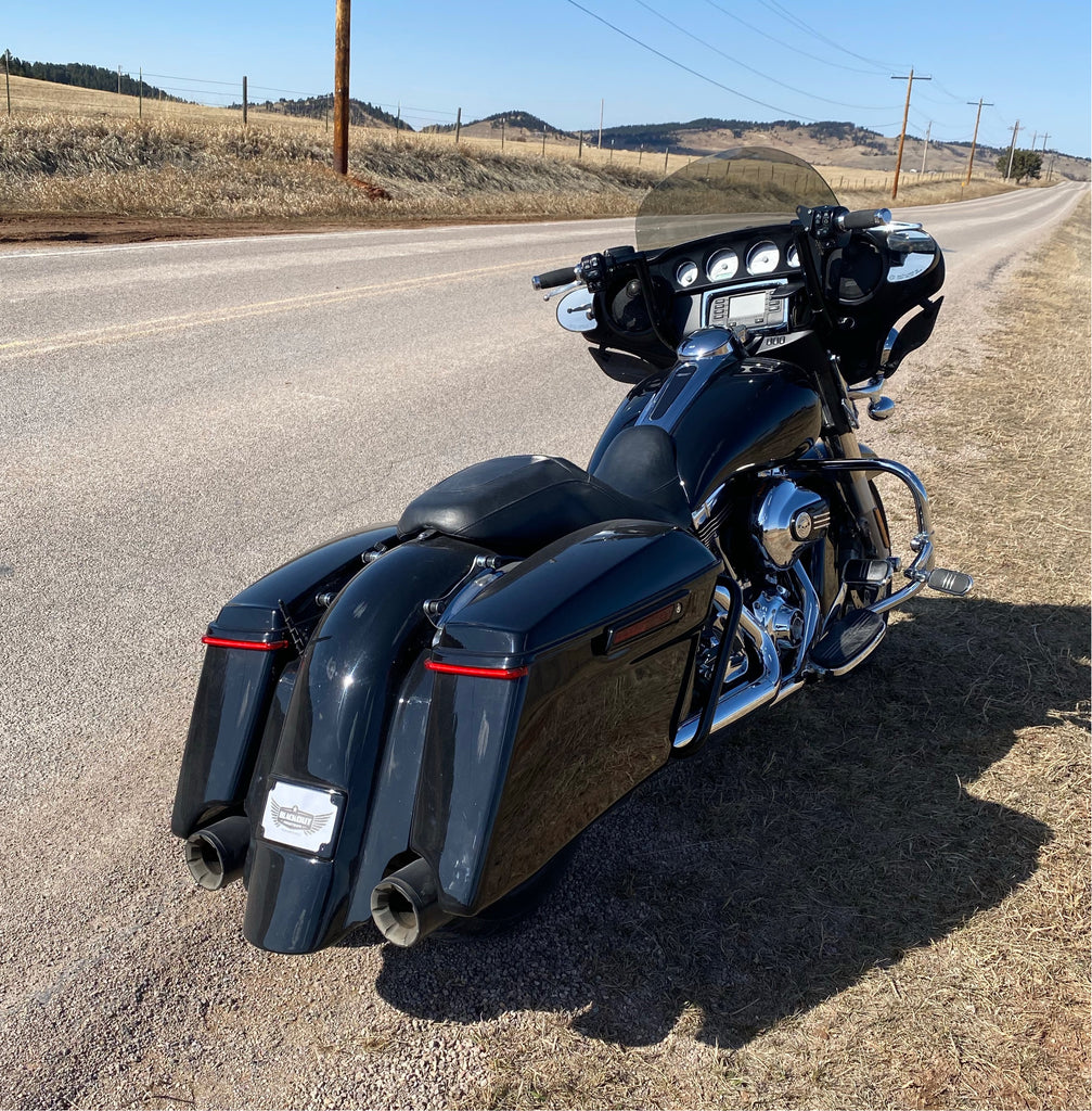 Stretched Rear Fender '09-'20 Harley Touring – Blackout Industries