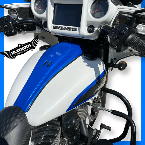 Indian Chieftain Stretched Tank Console – Blackout Industries